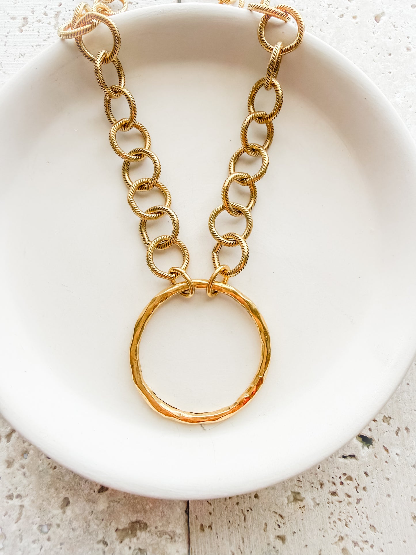 The Artisan Circle Necklace