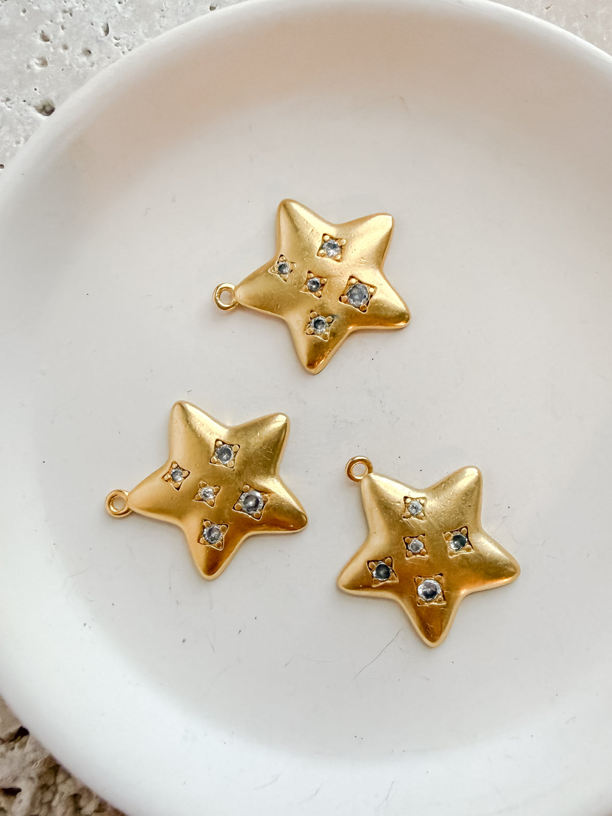 Crystal Star Charm
