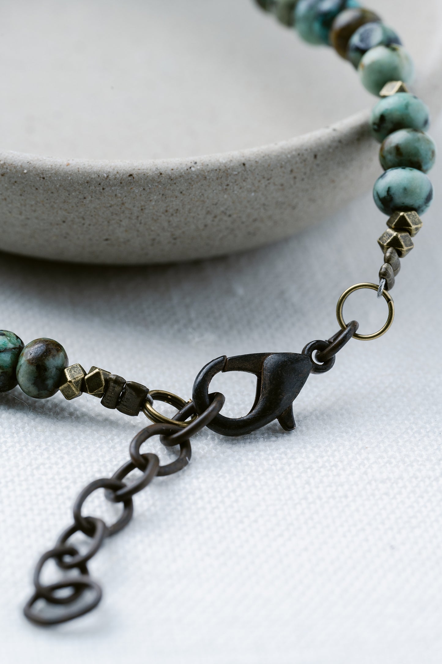 Prairie Cross Beaded Necklace