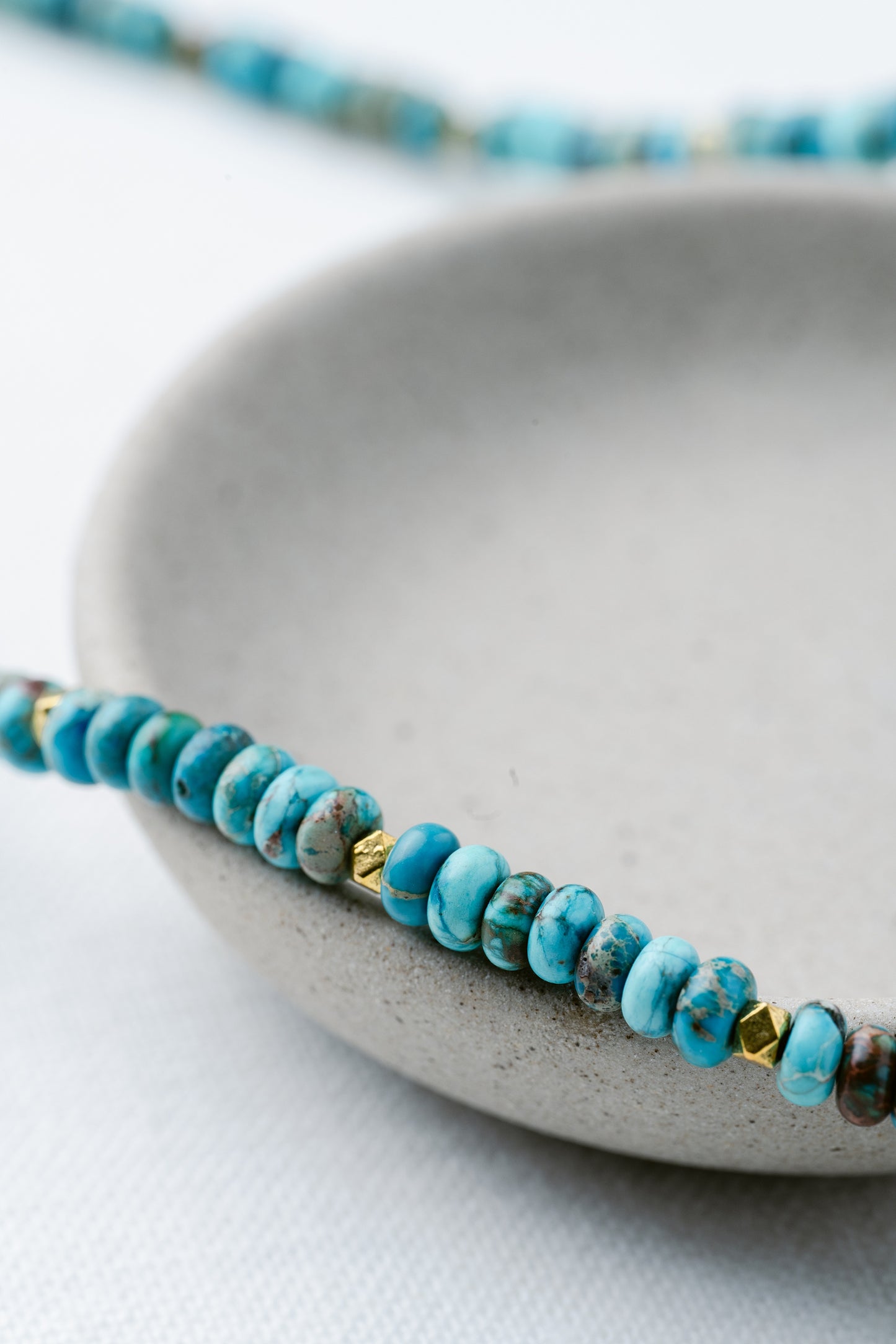 Token Beaded Coin Necklace