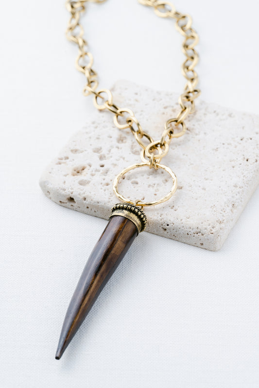 The Icon Horn Necklace