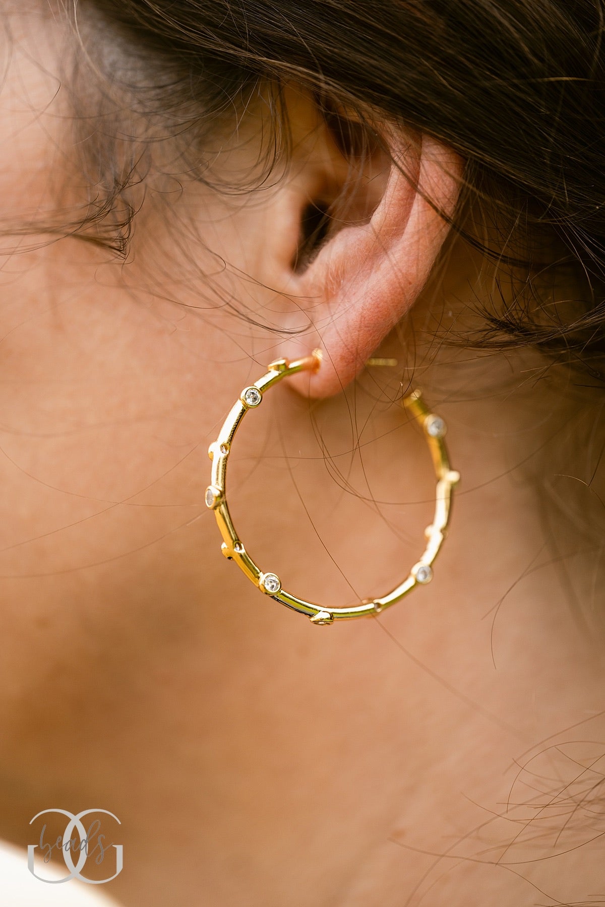 Scatter Hoop Earrings